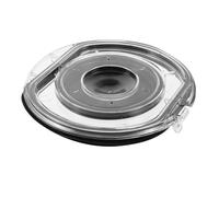 PACKOVE Couvercle de Bac à Poussière Rond Compatible, Étanche pour Poubelle D’aspirateur, Joint D’étanchéité Solide, Accessoire de Remplacement Maison Cuisine