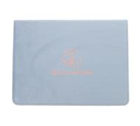 PACKOVE Couverture de certificat de naissance en similicuir, protecteur de certificat, texture délicate, anti-rayures, pour documents et photos, ouverture et rangement pratiques