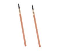 PACKOVE Crayon à Sourcils 2 Pièces Double Embout Marron Et Gris Avec Pinceau Brosse Maquillage Sourcils Professionnel Waterproof Longue Tenue