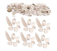 PACKOVE Cristaux Décoratifs Irréguliers pour Plantes Intérieur et Aquarium Naturelles pour Artisanat Remplissage Vase Décoration Terrarium et Bijoux