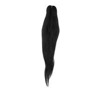 PACKOVE de dreadlocks extension tresser les cheveux liasses fausses tresses de cheveux perruques dreadlocks Fil de fibres chimiques à basse température Black