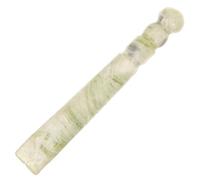 PACKOVE de Massage Jade Compact et Portable Outil Acupression Acupuncture pour Visage et Corps avec Bords Arrondis pour Massage Confortable Accessoire et pour Relaxation Couleur Aléatoire