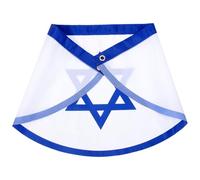 PACKOVE Drapeau National D'israël et Fêtes Nationales en Tissu Facile à Transporter pour Décoration de Jardin Extérieur pour Événements Spéciaux