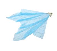 PACKOVE Écharpe de Danse pour Performances Scéniques Accessoire Élégant pour Danseuse et Voile Décoratif Bleu Résistant et