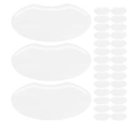 PACKOVE Écrans Oculaires Transparents Accessoires de Coiffure Professionnels en Pvc Lot de 30 Pièces, Protection les Cheveux Égarés pour Coupe de Cheveux
