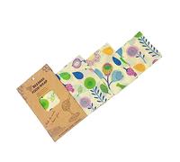 PACKOVE Emballages Alimentaires Lot de 3 Pièces Couleur Aléatoire la Cire d'abeille Réutilisables en Coton Conservation des Snacks et Fruits la Maison Restaurant