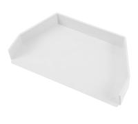 PACKOVE Embout de Canalisation de Gouttière en Pvc Blanc Installation Facile et Apparence sans Joint pour Utilisation Extérieure sur Gouttières Carrées 160
