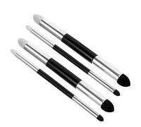 PACKOVE Ensemble 4 Pièces de Stylos Éponge Double Tête en Eva pour Dessin et Croquis, Outils de Mélange D'ombres et Effacement Précis, Taille Petite et Grosse, Lavables, Accessoires