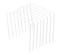 PACKOVE Ensemble de 8 Arceaux de Croquet en Fil de Fer pour Jeux Extérieurs en Famille, Piquets pour Pelouse et Jardin