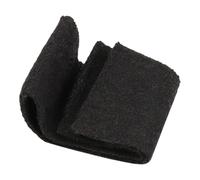 PACKOVE Erhu mute pad in peluche material for beginners - wear-resistant sound filter for silent practice at home - noir color accessory
