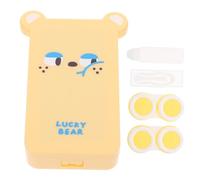 PACKOVE Étui à Lentilles De Contact De Voyage Étui à Lentilles Cosmétiques Colorés Boîte De Transport pour Compacte Et Légère