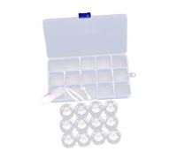 PACKOVE étui à lentilles Portable Cas Stockage d'objectif vitrine lentilles Couleur Aléatoire