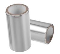 PACKOVE Feuilles D'aluminium pour Dissolvant de Vernis Semi-permanent 2 Rouleaux 3 Mètres Papier Aluminium Fin pour Ongles Coussinets en Coton Dépose Ongles Gel à Domicile