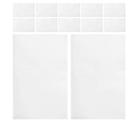 PACKOVE Feuilles de Papier D'emballage Alimentaire Non Adhérent et Résistant Graisse Blanc 200 pour Sandwichs, Fromage et Fêtes, Rassemblements et Plats à Emporter
