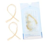 PACKOVE Fils Tenseurs Visage Collagène 20 Sachets 12 Fils Par Sachet Effet Lifting Anti-rides Front Cou Unisexe Usage Professionnel Coffret Doré