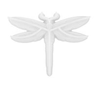 PACKOVE Grand Moule en Silicone pour Sculpture de Libellule, Blanc | Moule Silicone pour Platre, Détails Précis, Démoulage Facile, Loisirs Créatifs et Fabrication Familiale
