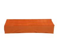 PACKOVE Housse de Piano Clavier en Polyester Café, Cordon Élastique Ajustable, Protège L’usure Poussière, pour Clavier et Piano, Décoration Intérieure Simple