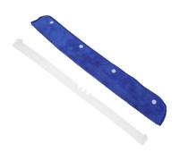 PACKOVE Housse de Raclette en Polaire Corail Double Face pour Balai Plat, Absorbante et Résistante, Adaptée Nettoyage des Salles de Bain et Cuisines