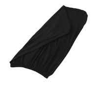 PACKOVE Housse de Radiateur Élastique Extensible 5-10 Cm, Protection Anti-poussière en Tissu Doux, Cache-radiateur Intérieur Noir, Accessoire pour Appareils de Chauffage D’appoint