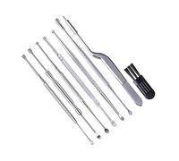 PACKOVE Kit De Nettoyage Oreille Avec Curette Et Cuillère Outil Pour Retirer Le Cérumen De Nettoyage Des Oreilles