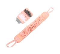 PACKOVE Kit De Préparation Pour Le Bain 2 Pièces De Bain Éponge De Serviette Brosse Exfoliante Pour Un Nettoyage En Douceur