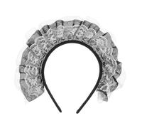 PACKOVE Lace Hair Hoop Lolita Style With Intricate Maid Costume Headband For Women And Soft Anime-inspired Cosplay Accessory