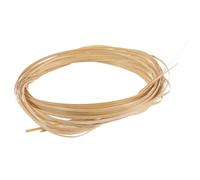 PACKOVE Lanières de Vannerie en Bambou Naturel 7 Bandes 3 Mm X 0,4 Mm X 21 M Rouleau pour Tissage Manuel, Matériel de Tissage Soi-même, Bandes pour Confection de Paniers et Réparation