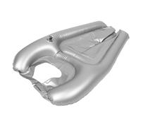 PACKOVE Lavabo Gonflable Portable en PVC Étanche Bac à Shampoing Ergonomique pour Soins Capillaires Station de Lavage Mobile pour Déplacements et Personnes à Mobilité Réduite Plateau