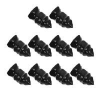 PACKOVE Lot de 10 Clous Antidérapants de Grosse Taille en Caoutchouc et Fer pour Réparation Rapide de Pneus de Moto et Vélo, Kit Auto-réparable sans Démontage, Outils Solide pour