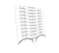 PACKOVE Lot De 10 Règles À Sourcils Jetables Transparentes Pour Femmes Outils De Modelage Des Sourcils Marqueurs Traceurs De Sourcils Professionnels Règle Pour Mesurer Le Maquillage