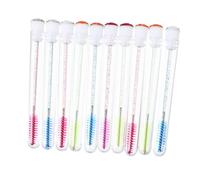 PACKOVE Lot de 10 Tubes de Mascara Vides Rechargeables 10 Ml Baguettes à Cils Détachables Multicolores pour Maquillage Yeux Accessoires Beauté Couleur Aléatoire