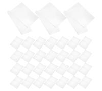 PACKOVE Lot de 100 Sachets en Cellophane Opp Fermeture Adhésive Auto-scellable, Paquet Plastiques Transparents pour Emballage de Vêtements et Chemises