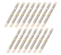 PACKOVE Lot de 15 Rouleaux de Parchemin de Mezouza Casher Dorés pour Porte, Bénédiction Juive Traditionnelle, Décoration Murale pour Maison et Fêtes Juives Hanoukka, Accessoires