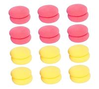 PACKOVE Lot de 2 Bigoudis Mousse de Champignon, Taille Standard, Rouleaux en Éponge pour Cheveux Bouclés, Femmes et Filles, Coiffure DIY à Domicile, sans Chauffage