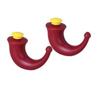 PACKOVE Lot de 2 Bouteilles de Lavage Nasal Multifonction Irrigation Nasale Pratique Nettoyeur de Nez en Plastique Système d'Irrigation pour Garçon et Filles et Adultes Yoga Bien-
