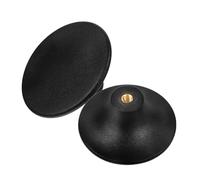PACKOVE Lot de 2 Boutons de Couvercle pour Casseroles Compatibles avec Marques Populaires, en Métal Résistant à L'usure, Base Élargie, Poignées Compactes pour Cocottes et Marmites