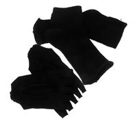 PACKOVE Lot de 2 Chaussettes de Protection UV pour Pédicure Gel Séparateurs D'orteils en Tissu Confortable, Design Facile à Enfiler pour Usage Domestique