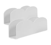 PACKOVE Lot de 2 Clips Stabilisateurs Blancs pour Parc à Bébé, Base Antidérapante Plate, Accessoires de Fixation Solides pour Enclos de Jeu Garçon et Filles, Support Sécurisé pour Maison