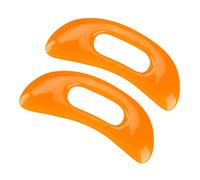 PACKOVE Lot De 2 Grattoirs De Massage En Résine Jaune De Lune, Taille Compacte, Pour Massage Musculaire Corps Et Cou, Outil Gua Sha Réutilisable Pour Relaxation à Domicile