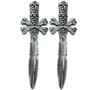 PACKOVE Lot de 2 Lames de Pirate en Plastique Accessoires de Fête pour Cosplay et Halloween Lames Factices Légères et Résistantes Accessoires de Costume pour Anniversaire et Soirée à