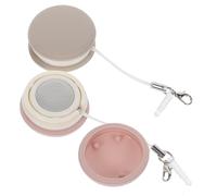 PACKOVE Lot De 2 Lingettes Nettoyantes Écran Téléphone Portable Rondes, Microfibre Douce, Pendentif Compact, Nettoyage Sans Rayure, Usage Voyage Et Quotidien, Couleurs Rose Et Kaki, Praticité Mobile
