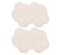 PACKOVE Lot De 2 Paires De Coussinets D'Allaitement En Coton Lavables Pour L'Allaitement Coussinets D'Allaitement Réutilisables Pour Maman Et Bébé Coussinets Post-Partum