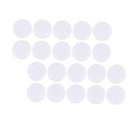 PACKOVE Lot de 2 Paquets de 100 Filtres en Coton Filtrant 10x1 Mm Blanc pour Appareils de Beauté Microdermabrasion Accessoires de Remplacement et Usage Professionnel