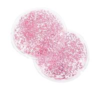 PACKOVE Lot De 2 Patchs Pour Les Yeux Pochette De Glace Massage Bandeau Rafraîchissant Compresse De Glace Bandeau Pratique Masque De Relaxation Pour Les Yeux Rose