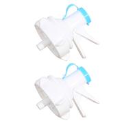 PACKOVE Lot de 2 Valves de Remplacement en Plastique Blanc pour Distributeur D'eau, Robinet Réutilisable Couvercle Anti-poussière, pour Bouteilles D'eau et Pique-niques