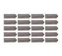 PACKOVE Lot de 20 Balais de Carbone pour Sèche-cheveux Moteur en Matériau Carbone Argenté Installation Facile pour Usage Professionnel en Salon de Coiffure