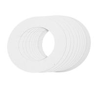 PACKOVE Lot de 20 Tapis en Papier Blanc pour Chauffe-cire, Protection Jetable Anti-débordement, pour Épilation Cire sans Bande, Compatible Machine à Cire