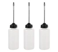 PACKOVE Lot de 3 Burettes D'huile pour Machine à Coudre en Plastique Flexible, Anti-fuite et Facile à Nettoyer, pour Lubrifier Machines à Coudre Domestiques et Industrielles