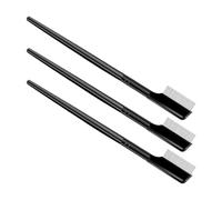 PACKOVE Lot de 3 Peignes à Cils en Acier à Dents Fines, Outil de Soin pour Sourcils et Cils, Séparateur de Mascara Portable, Petit Accessoire Maquillage pour Usage Quotidien