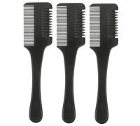 PACKOVE Lot De 3 Peignes De Rasage Peignes De Coupe De Cheveux Rasoirs Fournitures De Coiffure Peignes De Barbier Peigne De Coiffure De Salon Peigne À Cheveux Professionnel Peigne